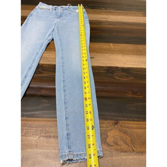 Good American Good Legs Skinny Jeans Sculpting Light Wash Denim Basic Size 2/26 - Picture 9 of 11